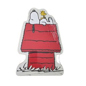 Peanuts Snoopy Woodstock Red Doghouse Wood Wall Decor Open Road Brands 90224086